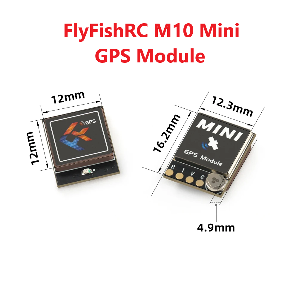 FlyFishRC M10 Mini GPS Module  - Drone Kit Long Range 评论和价格