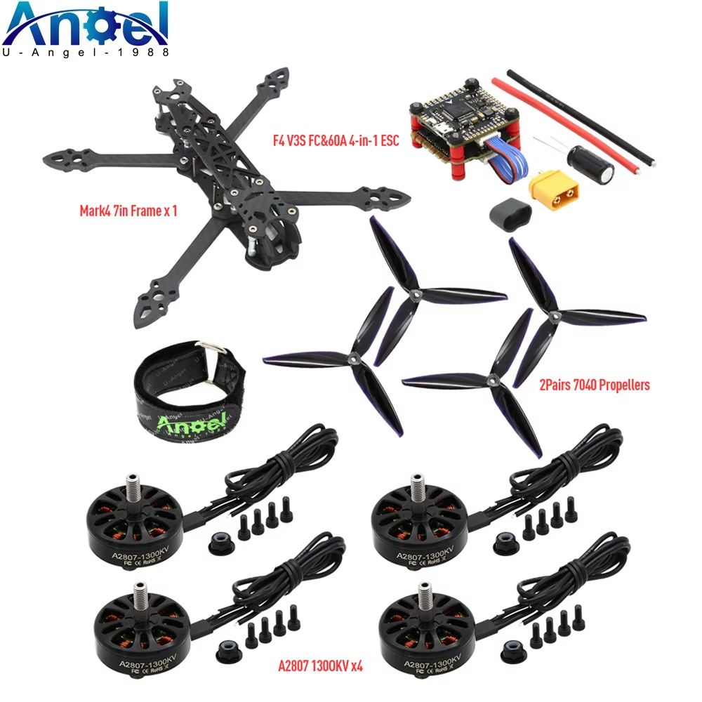 Mark4 Mark 4 7inch 295mm FPV F - Drone Kit Build Yourself 评论和价格