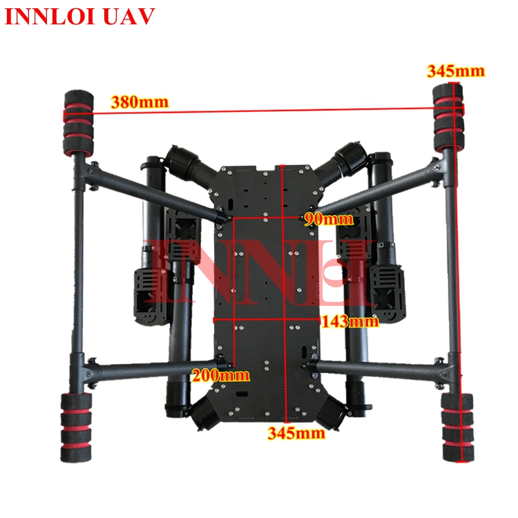 XAERO DIY H4 860mm Alien Foldi - Drone Kit Hexacopter 评论和价格